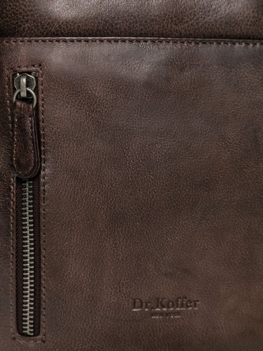 m402722-248-09 сумка через плечо из кожи спереди