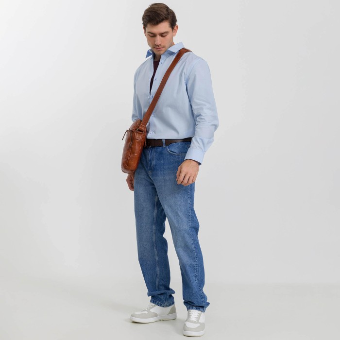 m402741-249-05 сумка через плечо из льна спереди