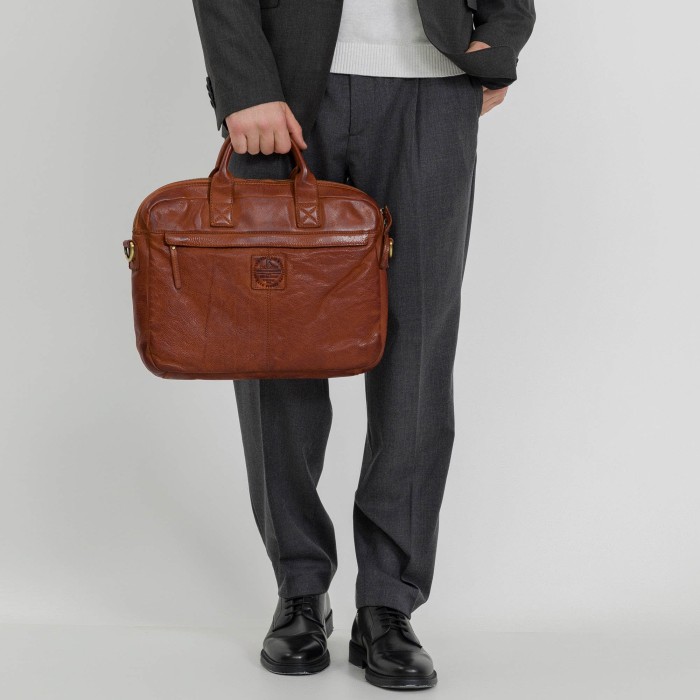 m402742-248-05 сумка для документов из льна спереди