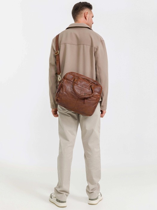 m402743-248-05 сумка для документов делового стиля с лицевой стороны