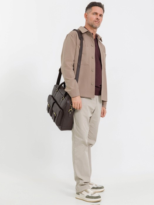 m402762-260-09 сумка для документов делового стиля с лицевой стороны