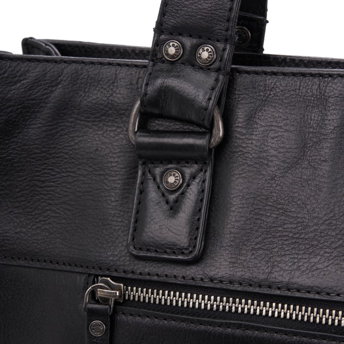 m402835-110-04 сумка для документов из льна спереди