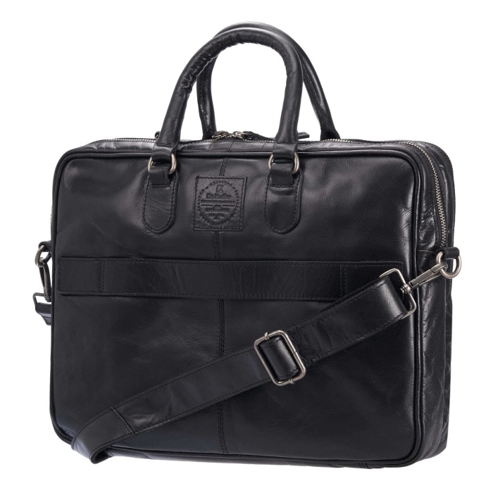 m402843-111-04 сумка для документов из льна спереди