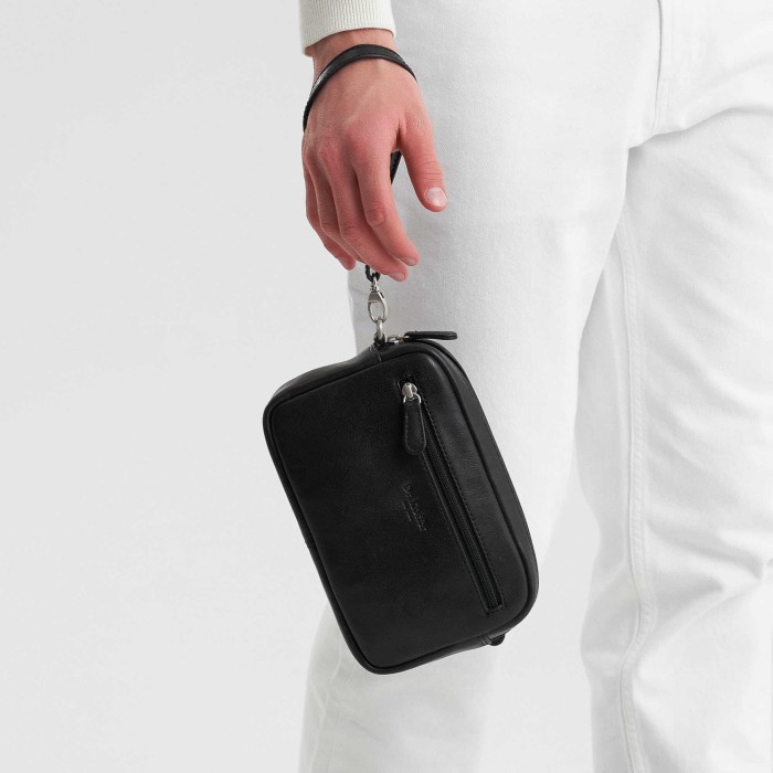 m402856-245-04 сумка-визитка из льна спереди