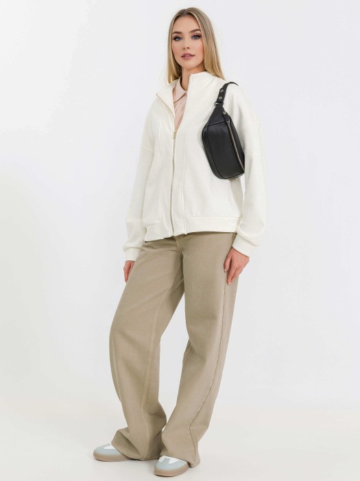 m402891-44-04 сумка поясная повседневного стиля с лицевой стороны