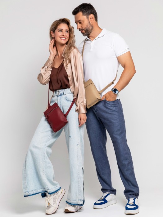 m402894-44-03 сумка через плечо универсального стиля с лицевой стороны