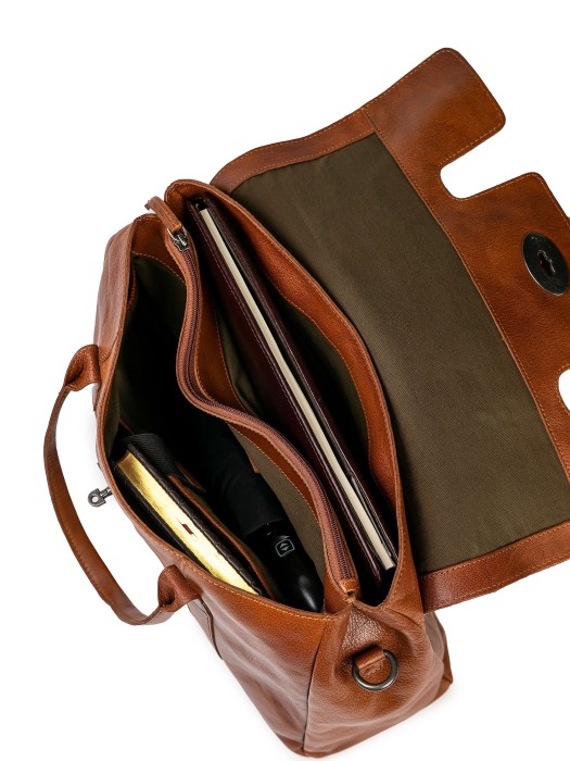 m402898-133-05 сумка для документов из кожи спереди