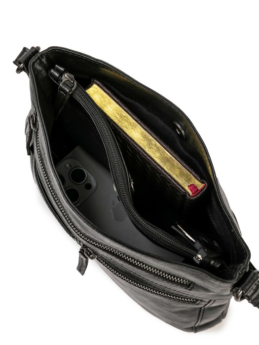 m402902-110-04 сумка через плечо из кожи спереди