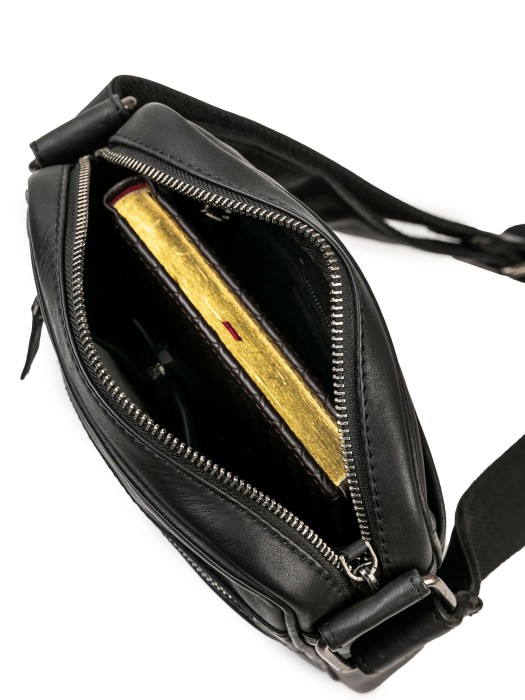 m402905-113-04 сумка через плечо из кожи спереди