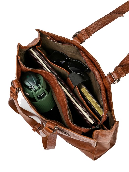 m402908-133-05 сумка для документов из кожи спереди