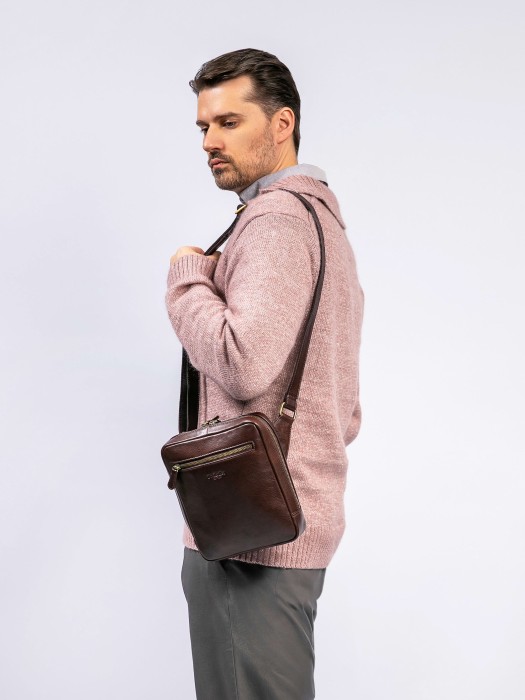 m402931-245-09 сумка через плечо повседневного стиля с лицевой стороны