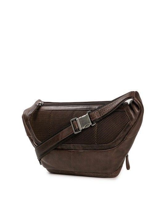 m402936-244-09 сумка поясная из кожи спереди