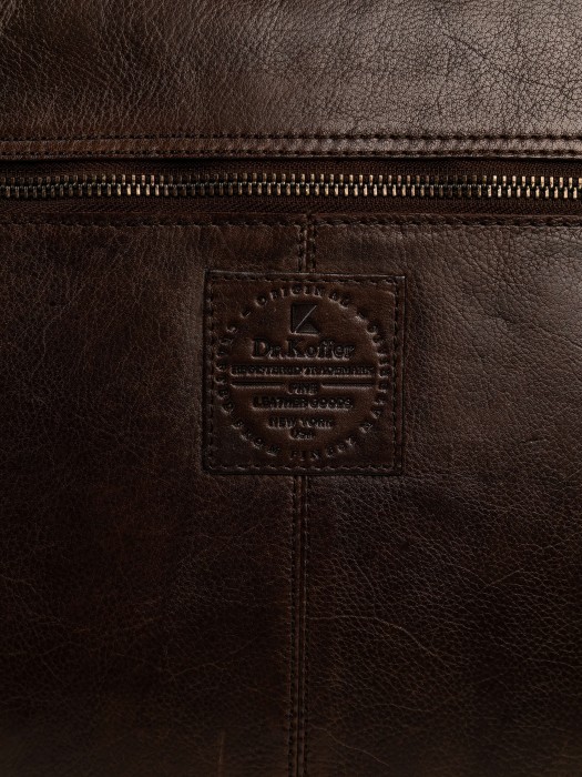 p402109-249-09 портфель винтажного стиля с лицевой стороны