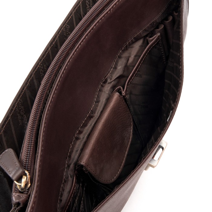 p402173-02-09 портфель делового стиля с лицевой стороны