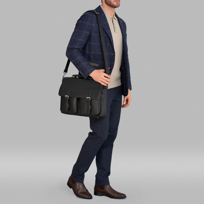 p402242-260-04 портфель от бренда dr.koffer вид слева