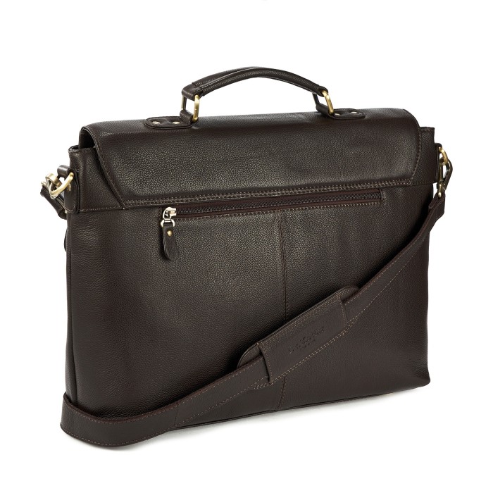 p402242-260-09 портфель из льна спереди