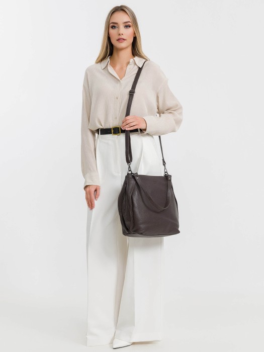 w620132-43-09 женская сумка повседневного стиля с лицевой стороны