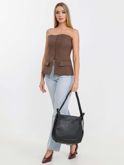 w620136-44-04 сумка женская повседневного стиля с лицевой стороны