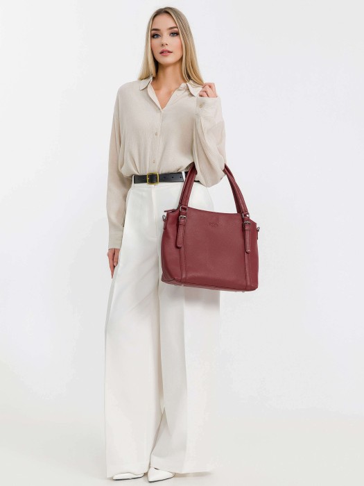 w620137-44-03 сумка женская повседневного стиля с лицевой стороны