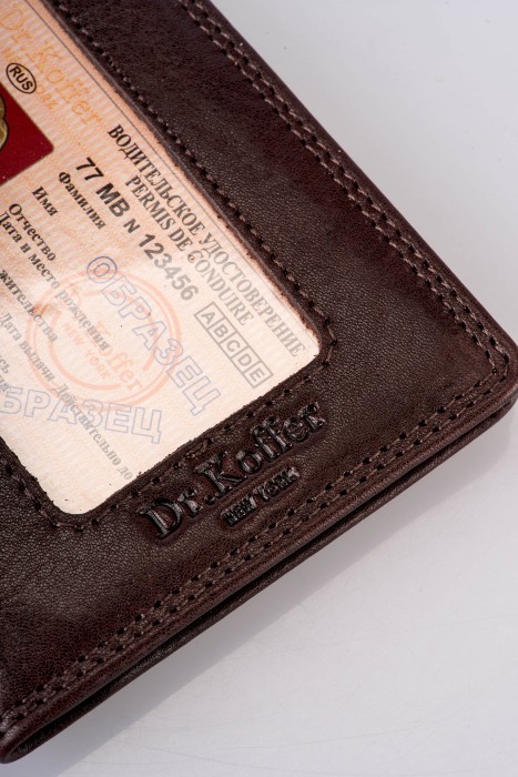 x268010-245-09 обложка для документов из америки вид сбоку