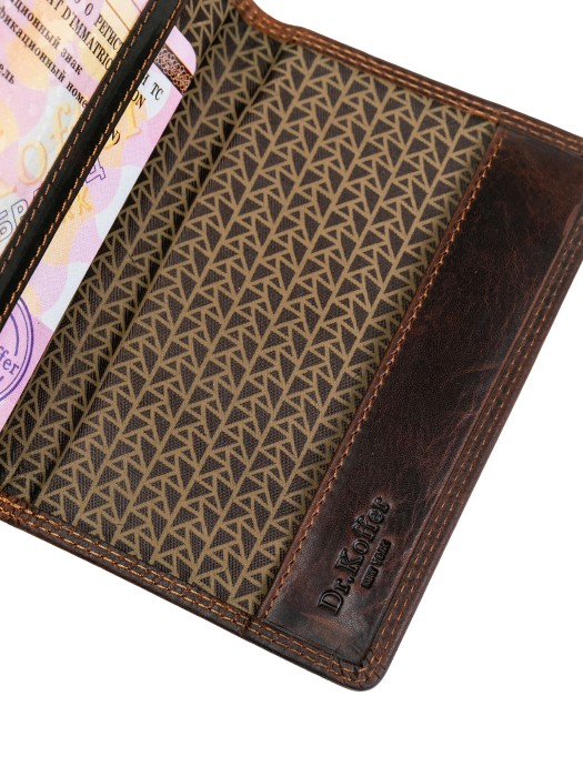 x510130-99-05 обложка для документов из америки вид сбоку