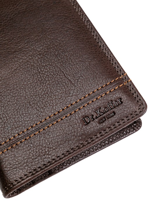 x510419-245-09 обложка для документов из льна спереди