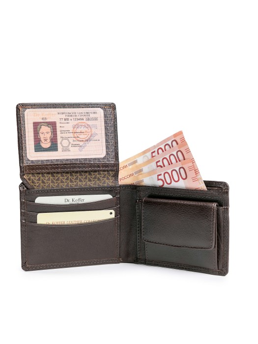 x510426-245-09 портмоне повседневного стиля с лицевой стороны