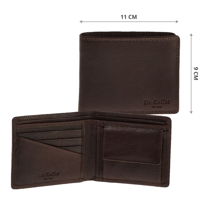 x510432-245-09 портмоне из америки вид сбоку