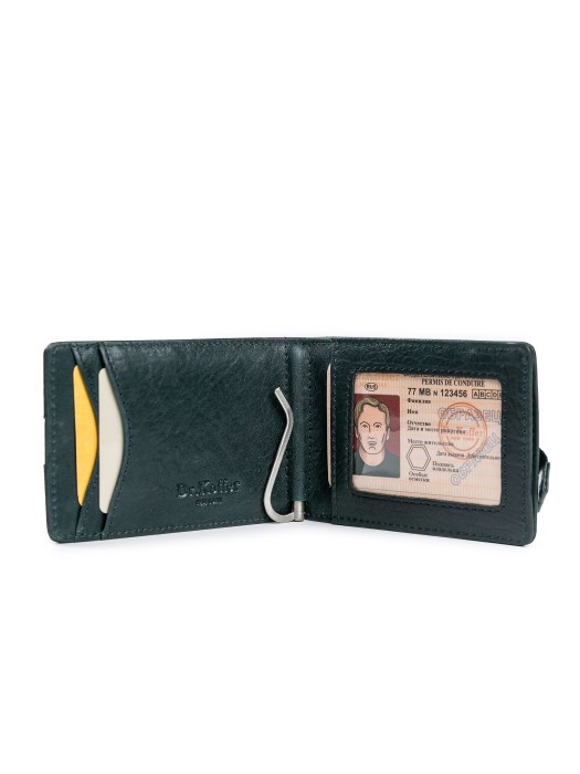 x510485-78-60 зажим для денег из льна спереди