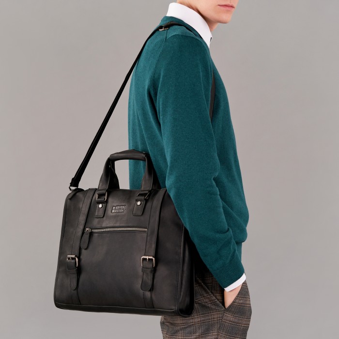 zd-6458-21-04 сумка для документов от бренда dr.koffer вид слева