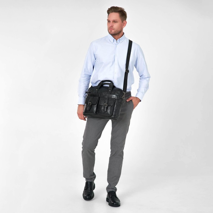 zd2060-248-04 сумка для документов повседневного стиля с лицевой стороны