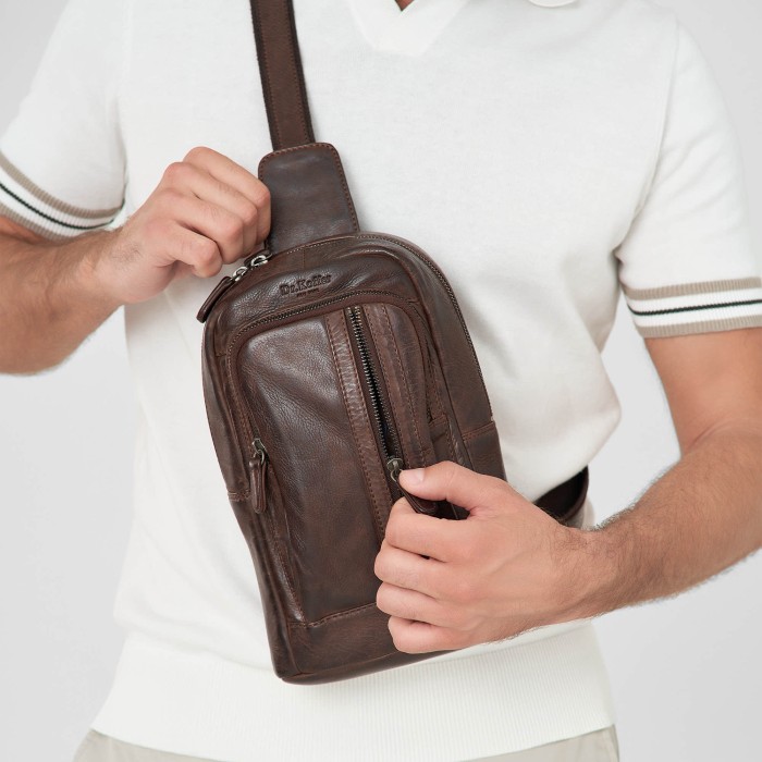 zd2097-248-09 рюкзак делового стиля с лицевой стороны