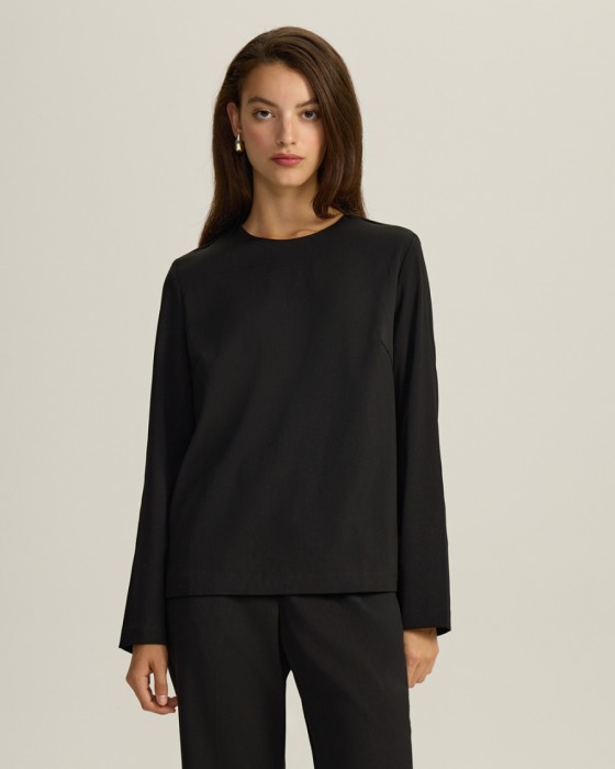 блуза с длинными рукавами фотография