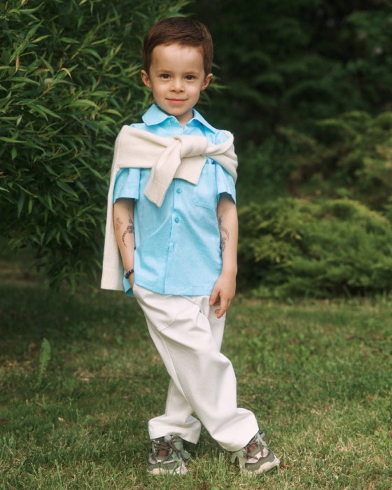 детские брюки unisex фотография