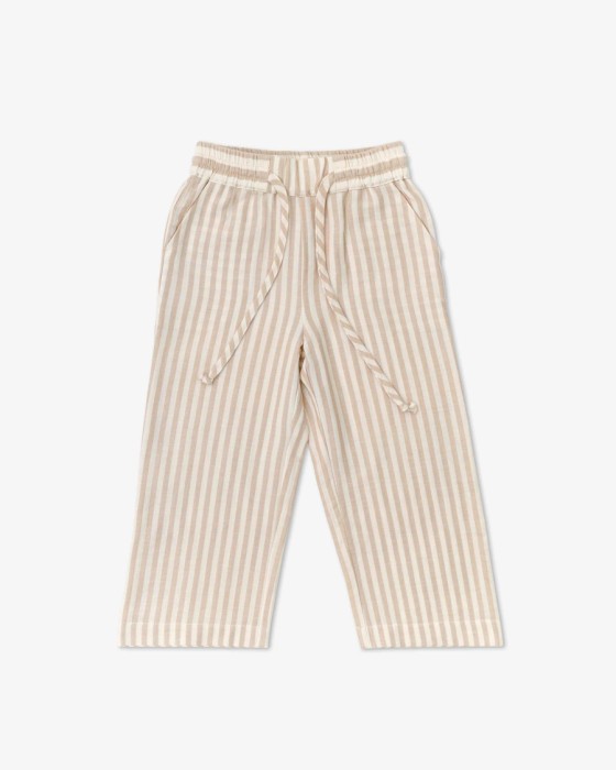 детские брюки в полоску unisex из муслина фотография