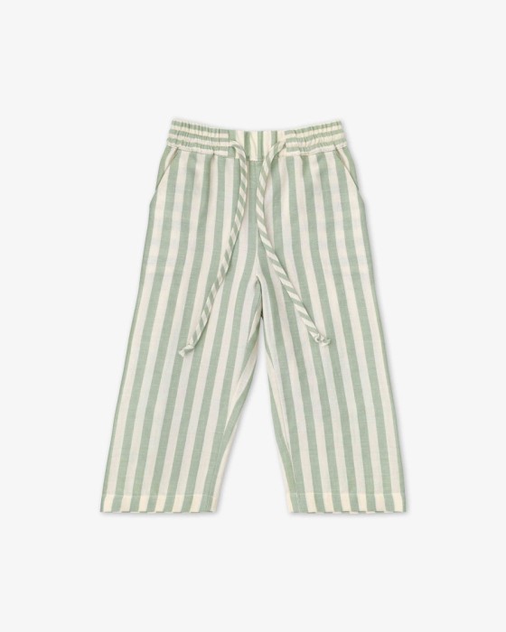детские брюки в полоску unisex из муслина фотография