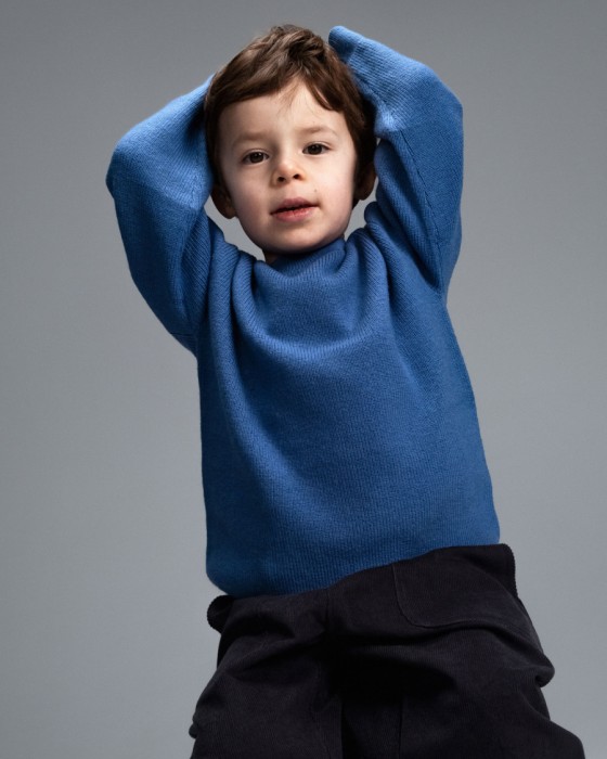 детский свитер unisex из шерсти фотография