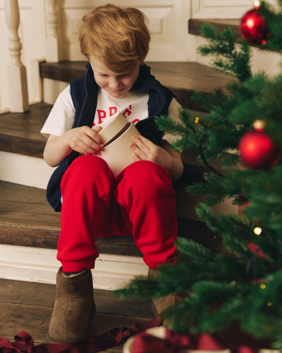 детский жилет unisex из флиса с меховым эффектом фотография