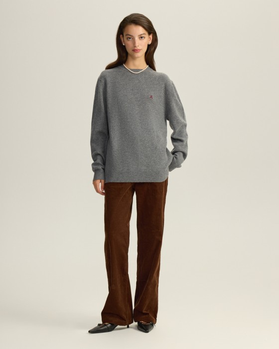 джемпер из кашемира и шерсти unisex фотография