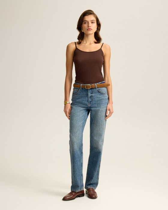 джинсы прямого кроя straight фотография