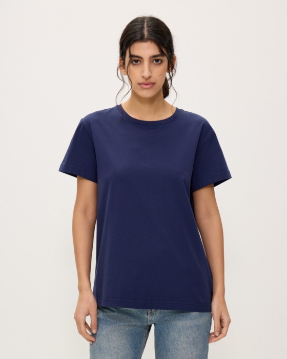 футболка бойфренд из хлопка и спандекса фотография