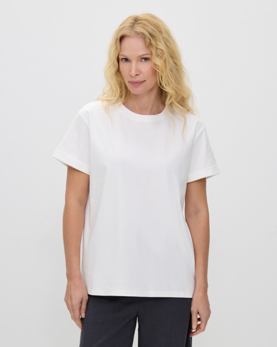 футболка бойфренд из хлопка фотография