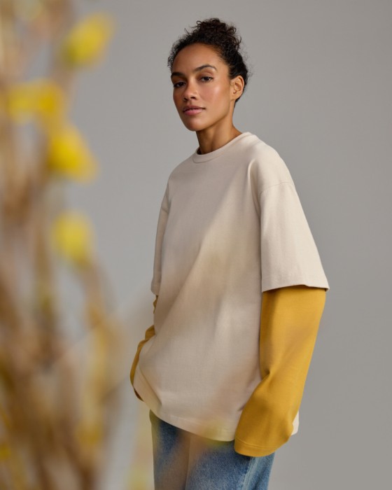 хлопковая футболка оверсайз unisex фотография