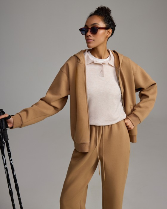 худи оверсайз на молнии unisex фотография