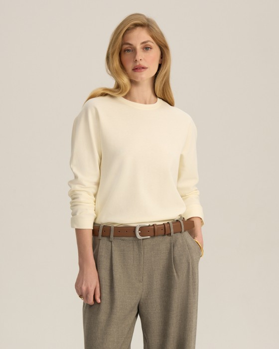 лонгслив с цельнокроеным рукавом фотография