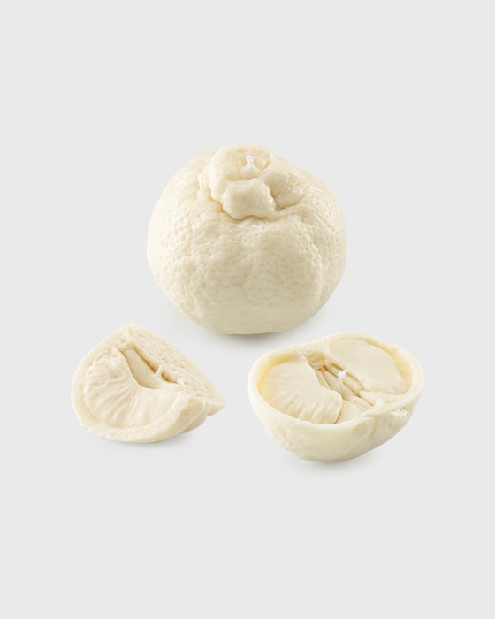 набор ароматических свечей "мандарины" фотография