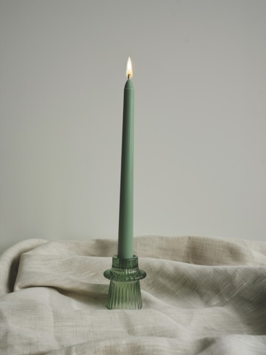 подсвечник, зеленый фотография