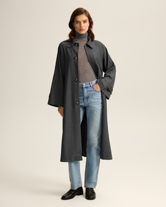 пыльник с воротником трансформером фотография