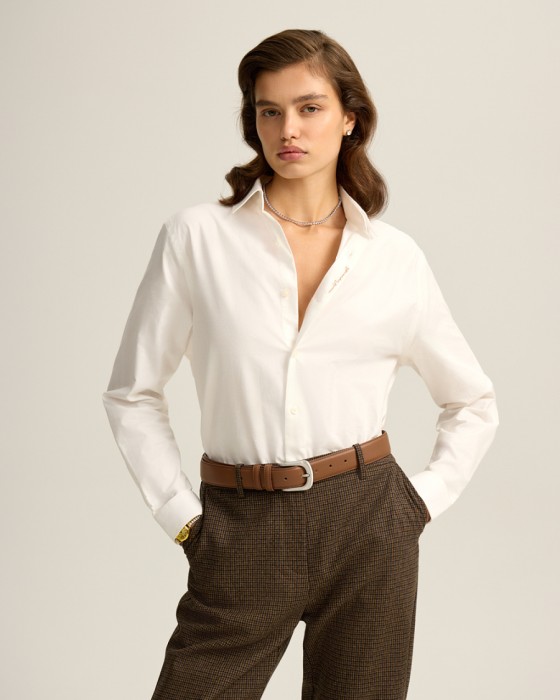 рубашка из 100% хлопка фотография