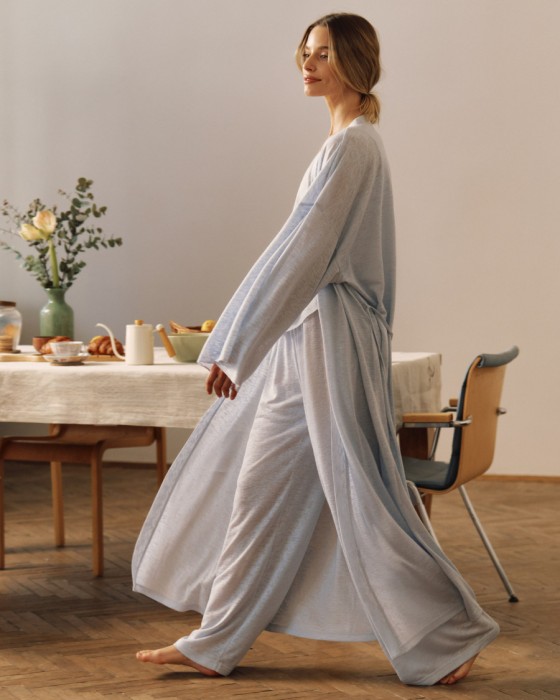 свободные брюки на завязках фотография